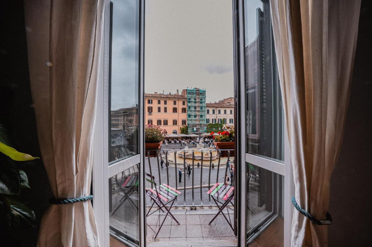 Navona Charming Balcony Apartment Рим Екстериор снимка