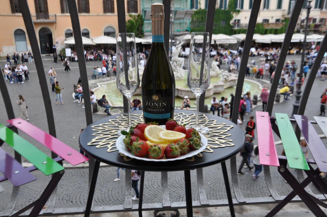Navona Charming Balcony Apartment Рим Екстериор снимка
